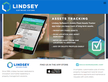 Tablet Screenshot of lindseysoftware.com